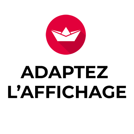 Gérer les options d’affichage