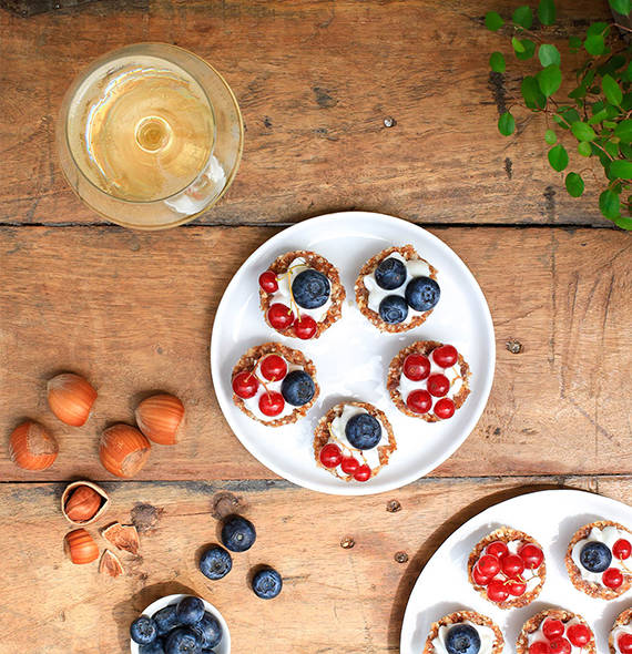 TARTELETTES CRUES AUX FRUITS