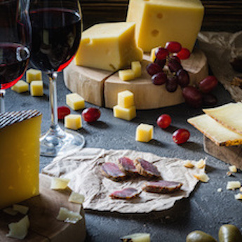 Wine & cheese feast