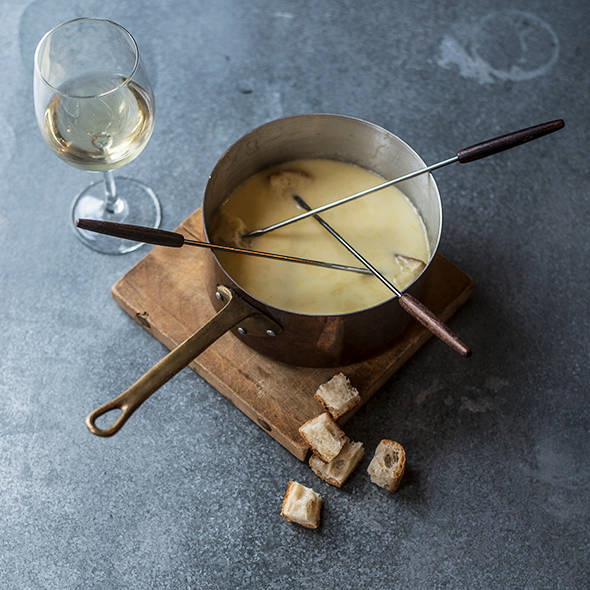 Fondue,fromage,art de la table