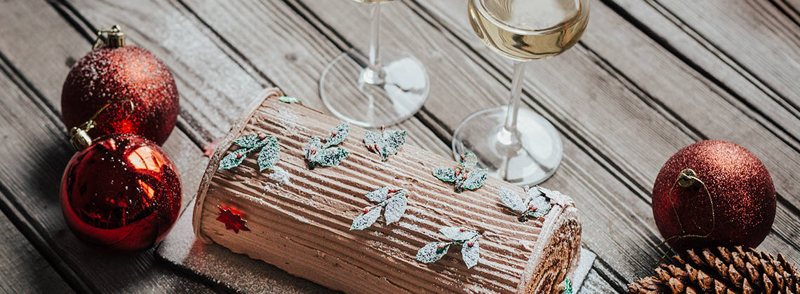 Trouvez le vin parfait pour toute bûche de Noël