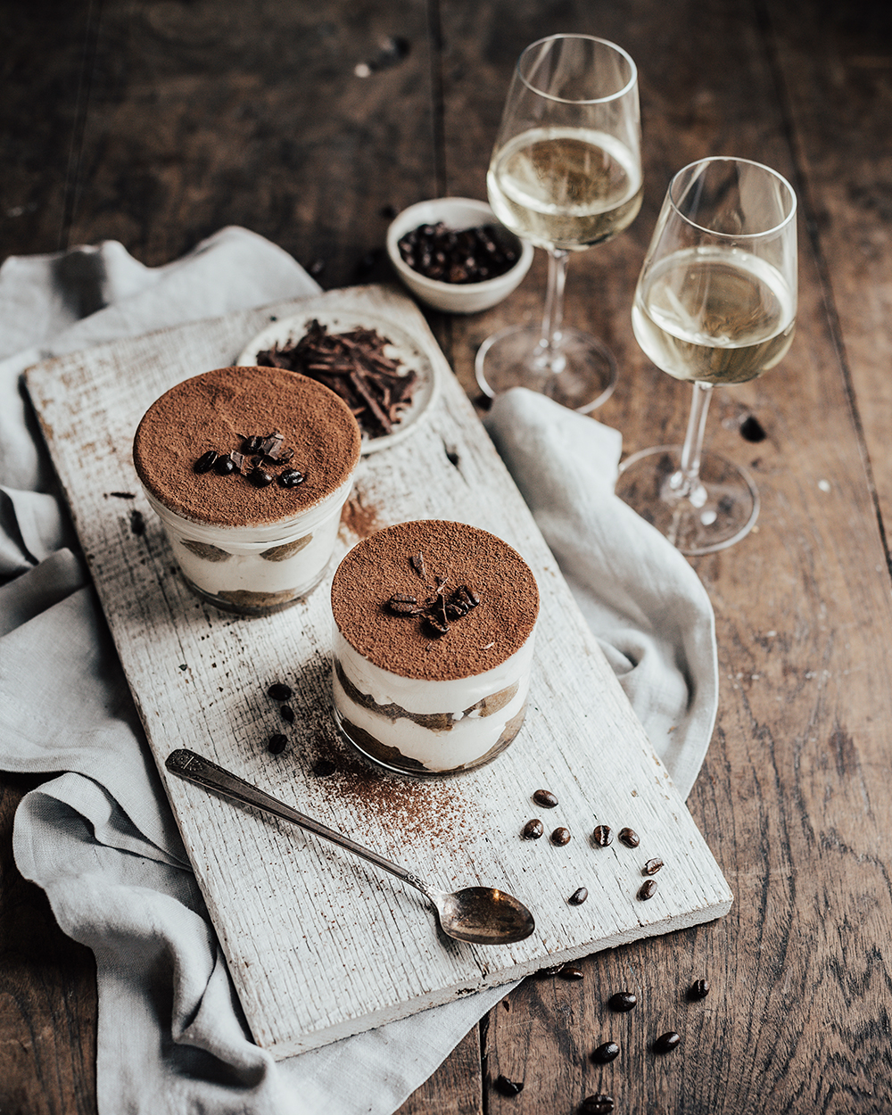 Tiramisu with coffee beans | Offizielle Website der Bordeaux