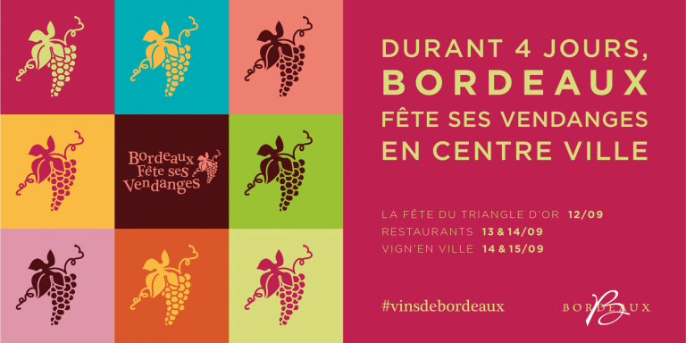 La fête des vendanges approche, 4 jours de fête se préparent à Bordeaux !