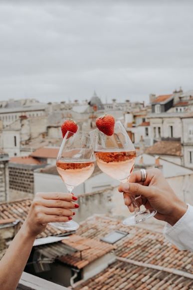 bordeaux wine rosé