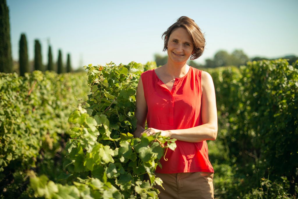 vignoble femme france