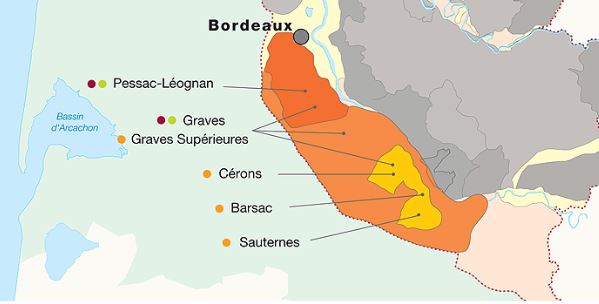 carte sauternes barsac