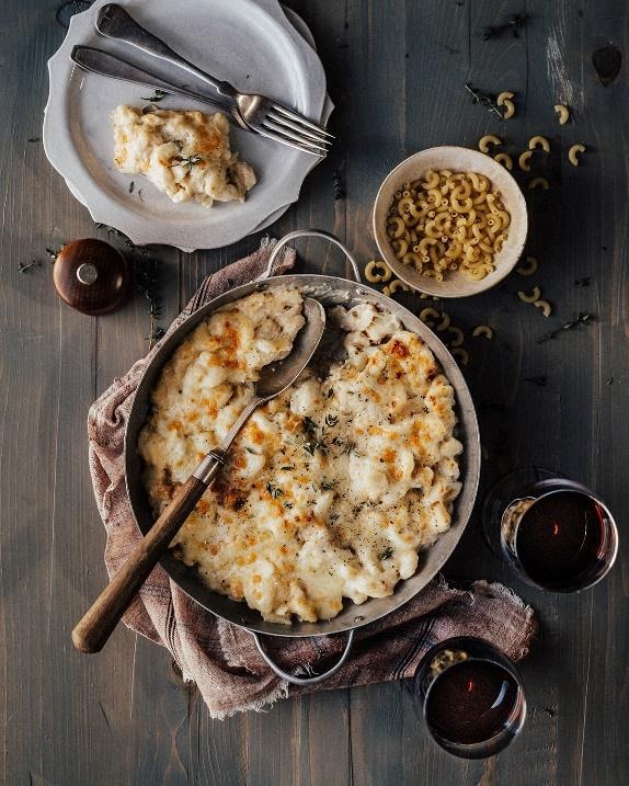 macaroni and cheese red bordeaux wine