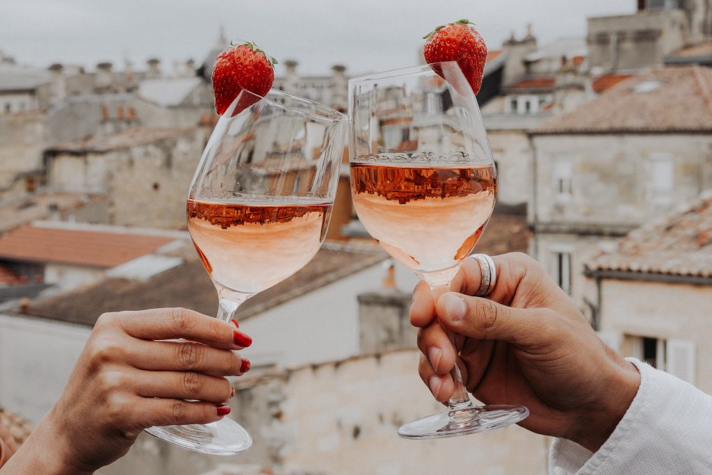 terrase rosé skyline