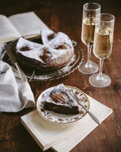 chocolate pear cake bordeaux wine