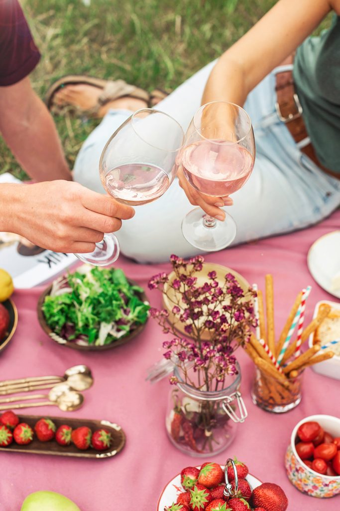 wijn rosé brunch