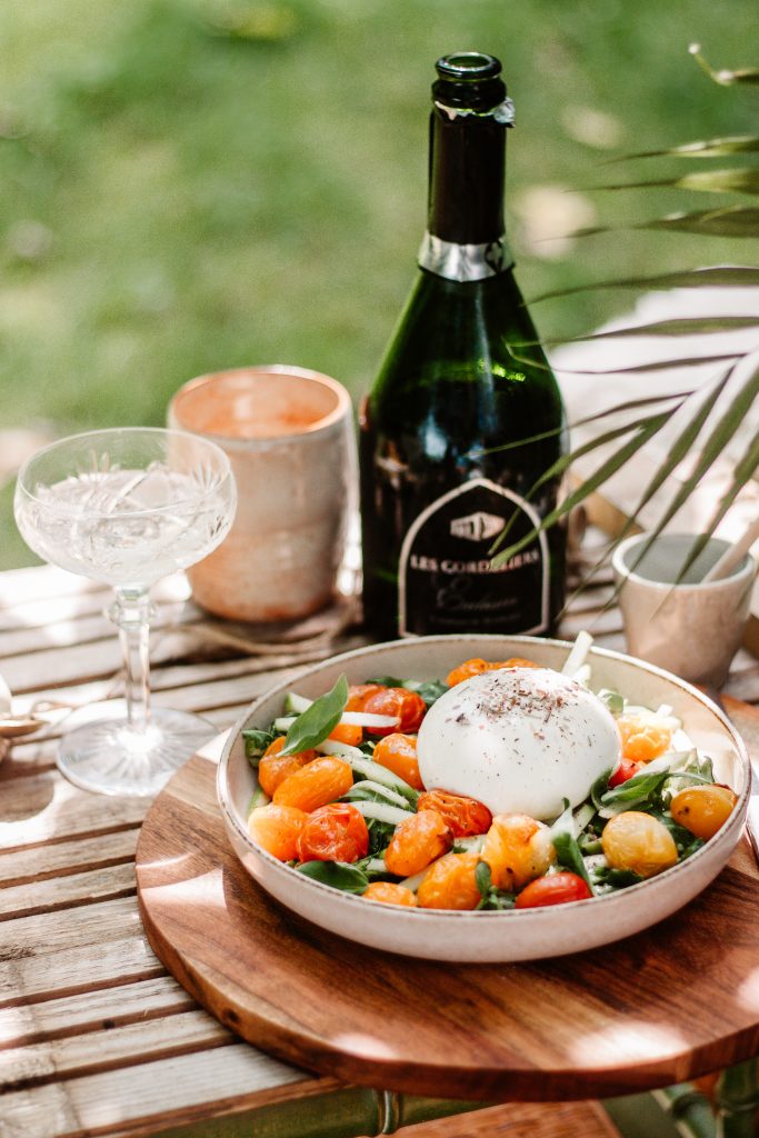 crémant tomaat burrata