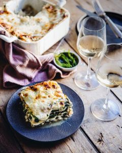 Spinach Salmon Lasagna