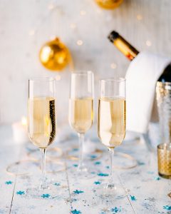 christmas bordeaux sparkling wine