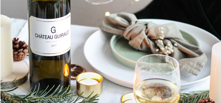 Un délicieux menu de fête avec des vins de Bordeaux assortis, composé par notre foodie @stoempitup
