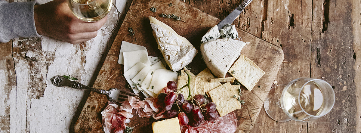 Try something other than red wine with your cheese
