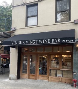 Vin sur Vingt East Village