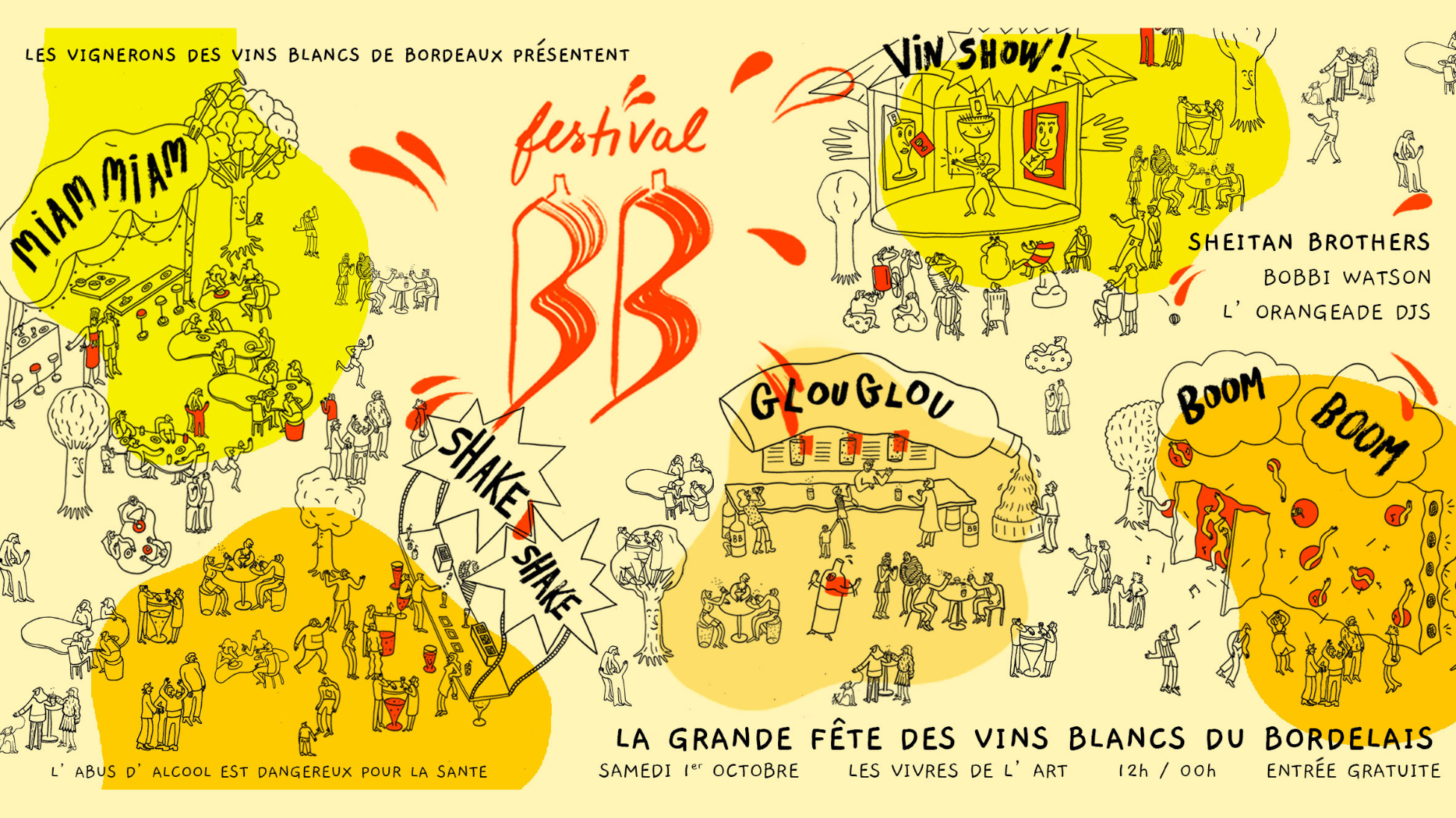 Festival des Bordeaux blancs - Samedi 1er octobre
