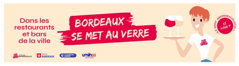 Parce qu’à Bordeaux …au verre … on déguste des Vins de Bordeaux.