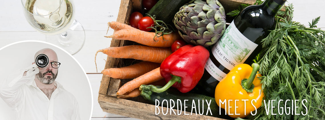 Bordeaux auf vegetarisch – Das Seminar in der Pop-up Weinbar