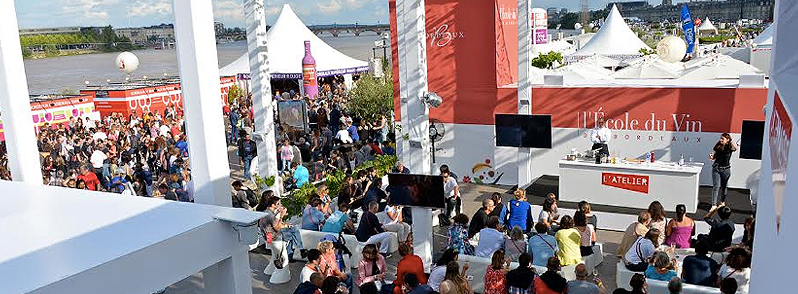 De 10de editie van het Bordeaux Fête Le Vin!