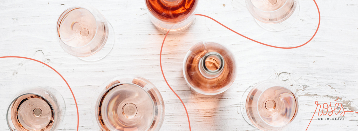 Discover rosés de Bordeaux