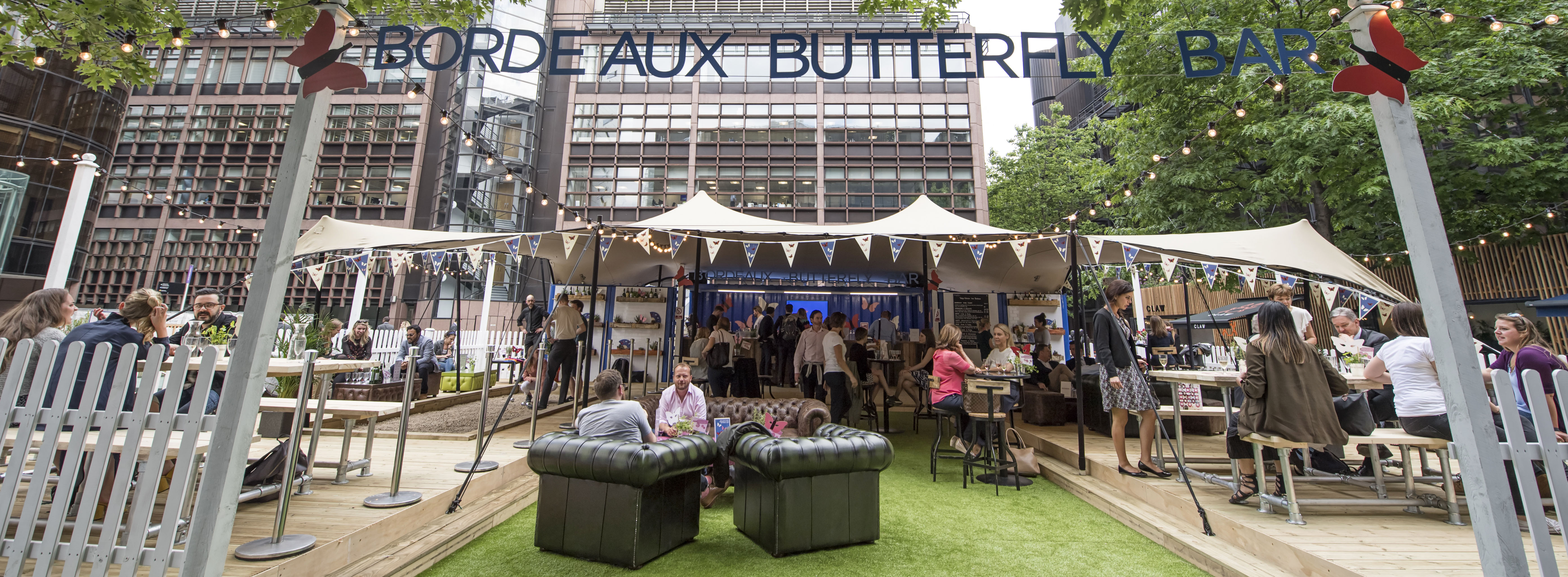 The Bordeaux Butterfly Bar flutters back to London