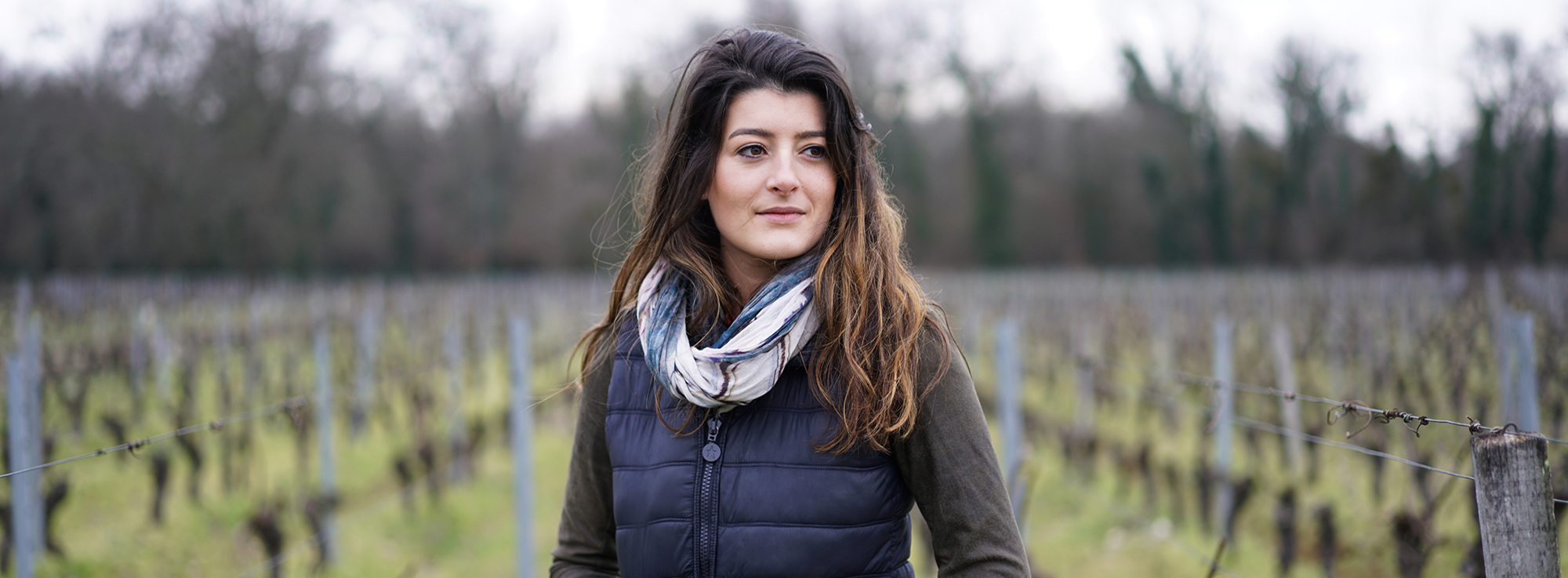 Léa Rodrigues-Lalande: young, female, winemaker.