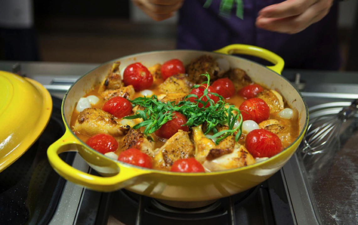 Chef Daniel Boulud’s Poulet à l’Estragon Recipe