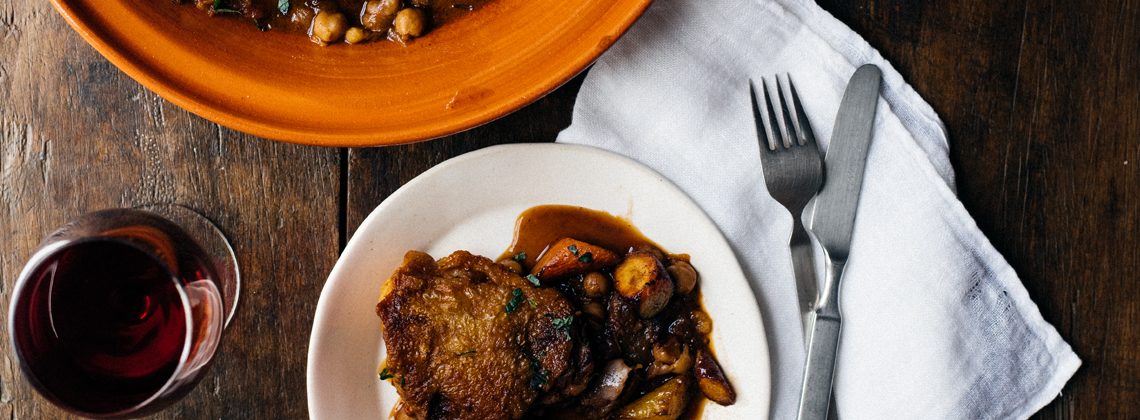 How to Make a Quick, Easy, Homemade Tajine and Pair with Bordeaux Wine