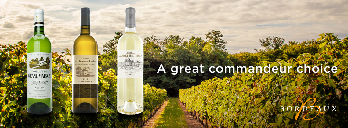 Dry White Bordeaux – The Commanderie de Bordeaux’ just announced its 2017 “Commandeurs Choice – Affordable Bordeaux wines” .