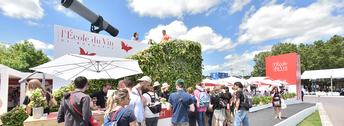 Le Pavillon de l’École du vin à Bordeaux Fête le vin