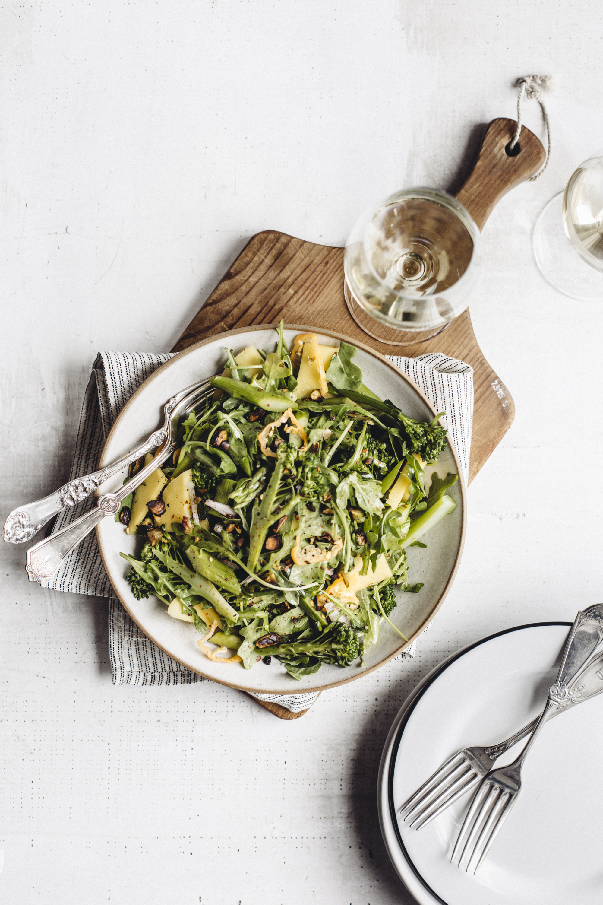 salade vin mangue brocoli