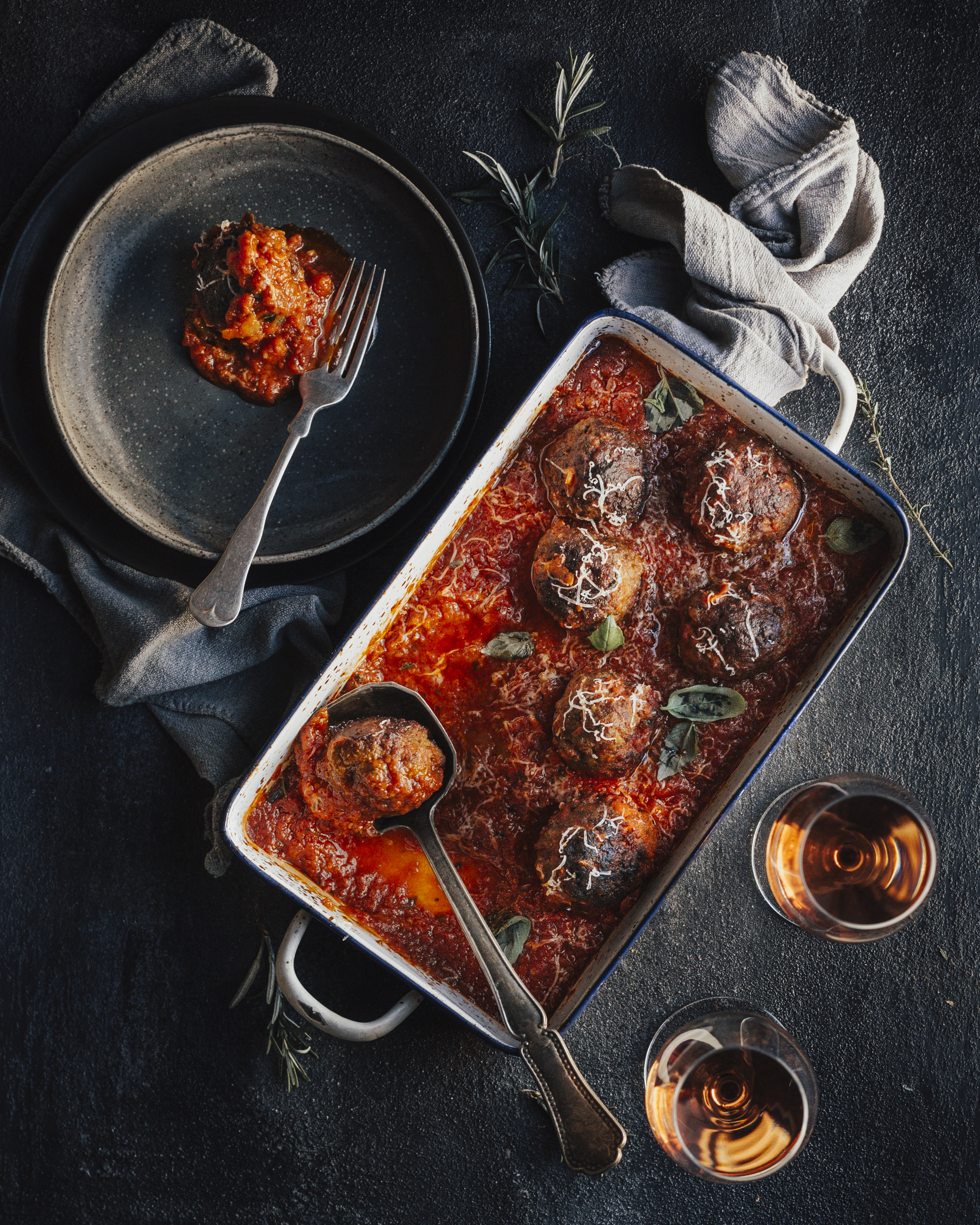 Comfort Food Gehaktballetjes Bordeaux