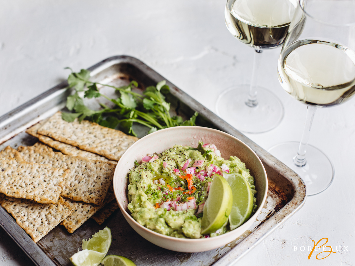 guacamole lemon vin