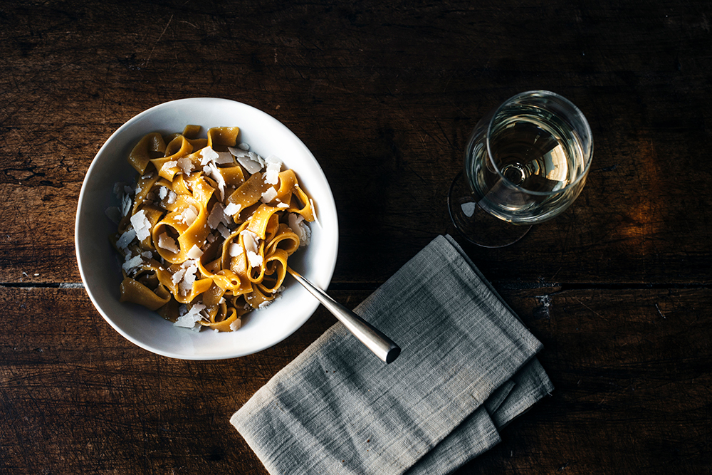 Rezept: Kürbispasta mit nur zwei Zutaten