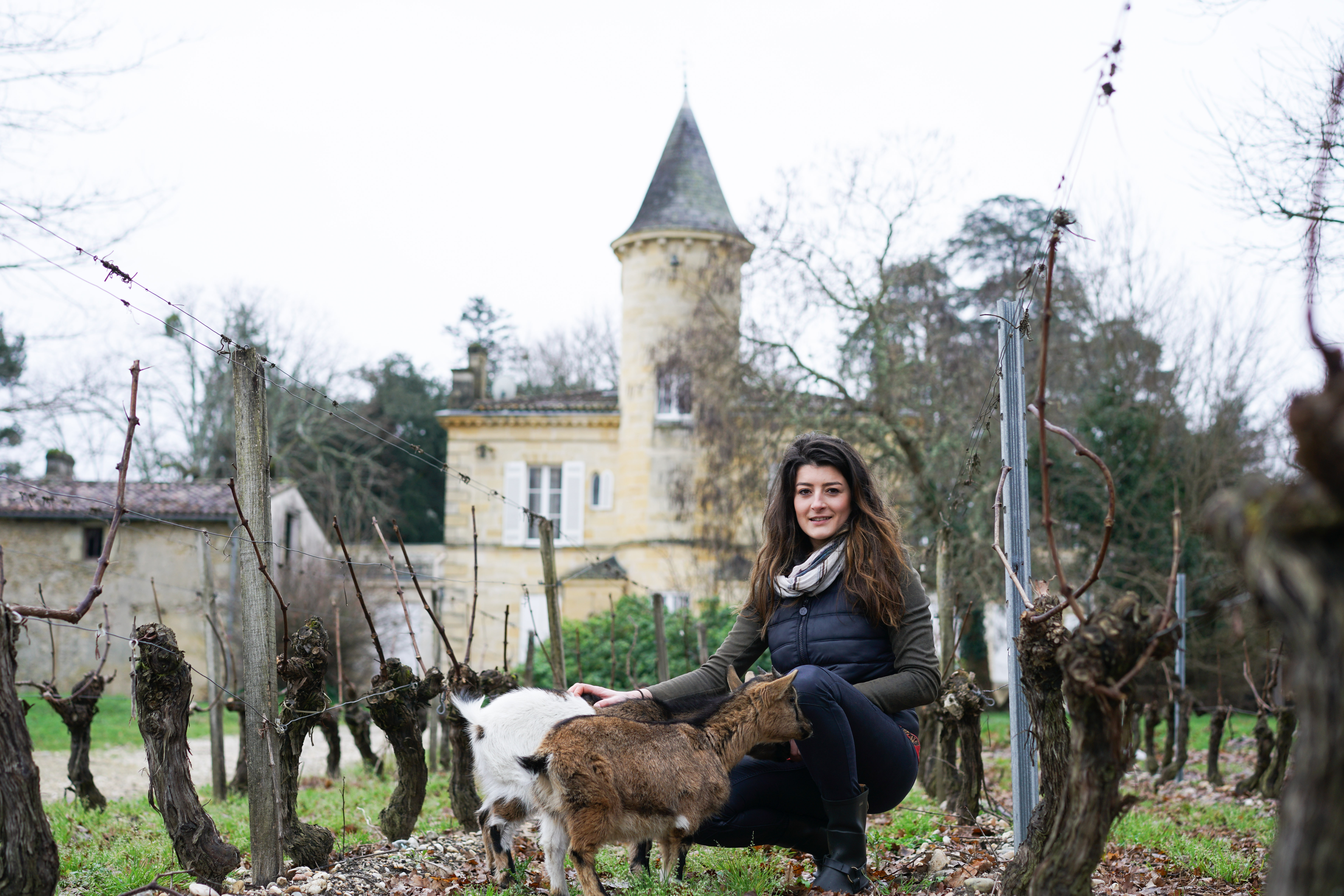 wijnbouwer geiten château