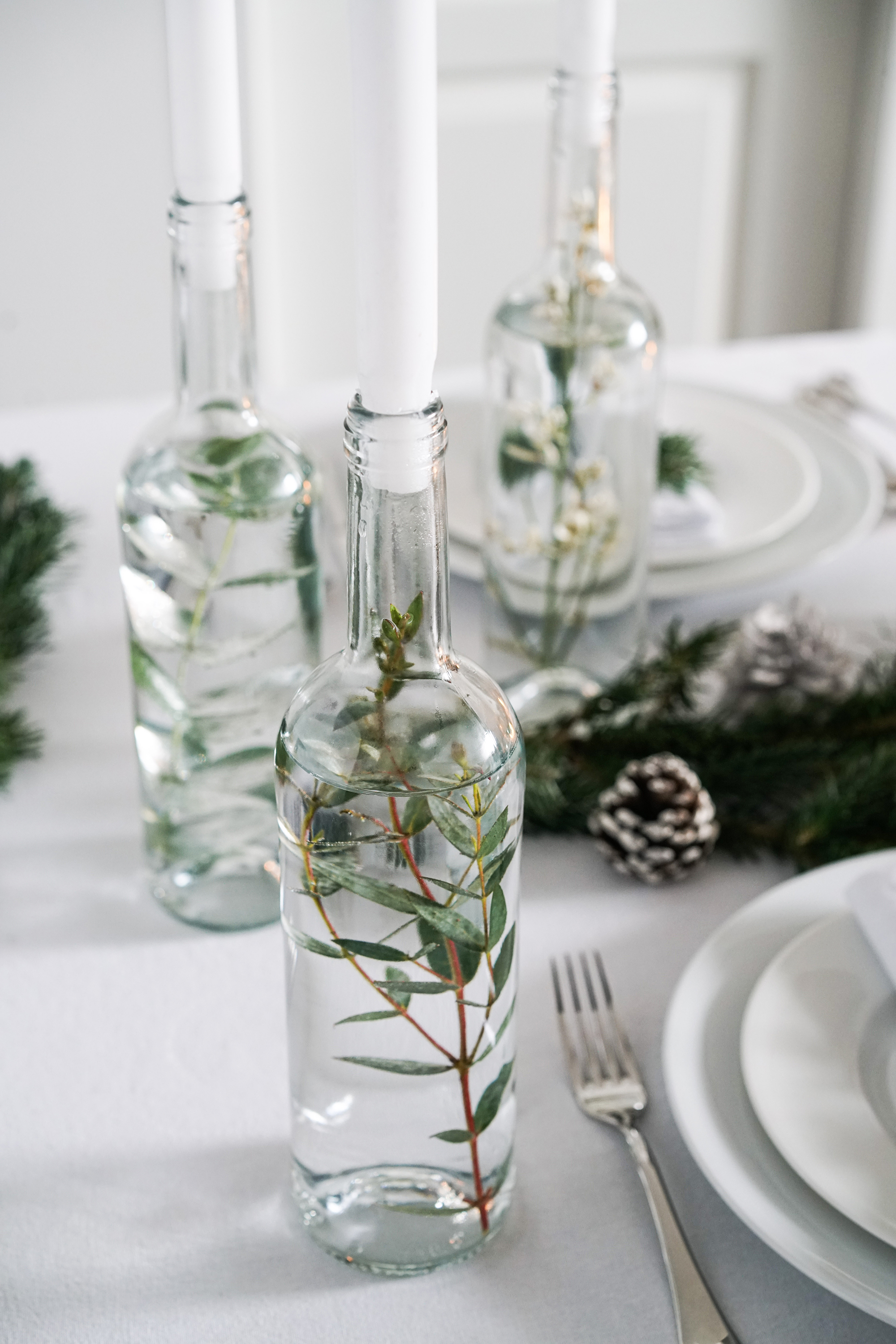 Nature inspired DIY Christmas table decorations | Site Officiel ...