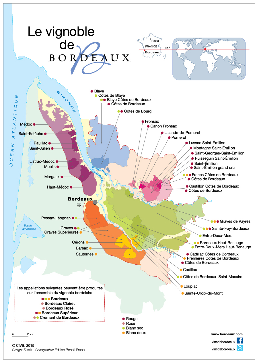 vignoble Bordeaux