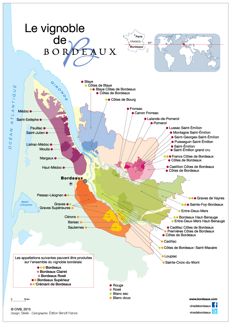 50 Nuances de rouges de Bordeaux !